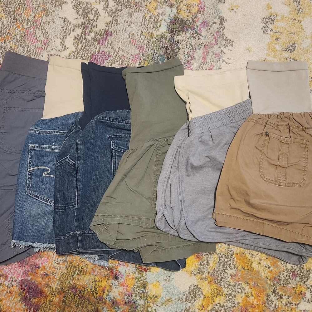 Maternity High Waist Women's Shorts Collection